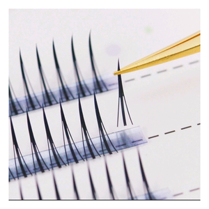 Kits d'extensions de cils individuels en vison doux faits à la main, volume complet, forme A, 3 rangées, application facile, épaisseur 0,07/0,10 mm, collection 2021 - Product Image 1