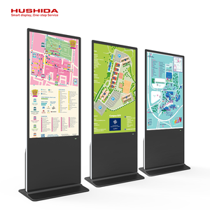 Afficheur numérique sur pied, écrans tactiles Android WIFI, kiosque intérieur, écran LCD FHD, totem, lecteurs d'affichage publicitaire intelligents - Product Image 2