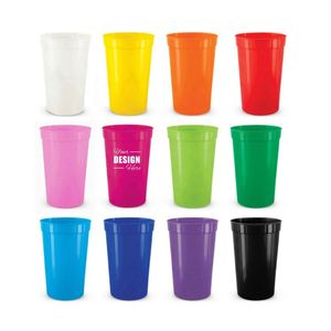 Gobelet carré personnalisé en acier inoxydable de 17oz/22oz/32oz avec couvercle thermosensible et paille, idéal pour les cadeaux promotionnels de stades sportifs - Product Image 1