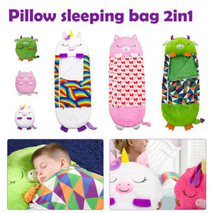 Sac de Couchage Unisexe en Coton avec Logo Brodé Personnalisé et Animal de Bande Dessinée, Remplissage PP Cadeau pour Enfants, Nouveau Design, Oreiller Inclus - Product Image 4