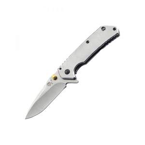 Couteau de poche multifonctionnel OEM/ODM personnalisé 7056LUF-SF EDC Benchmake pour la gravure sur bois avec ouvre-boîtes pour hommes - Product Image 1