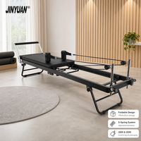 Machine de Pilates pliable avec rail allongé, équipement de yoga portable pour la maison
