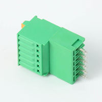 Bloc de bornes à ressort enfichable RS 2EDGKD vert, pas de 5,08 mm, 3,81 mm, connecteur à vis pour circuit imprimé 2-10 broches, PA66, 125 V, 5 A