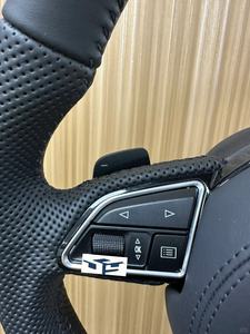 Volante Deportivo S-Line en Cuero Alcantara Completo con Botón de Arranque para Audi R8 TTRS C6 C7 S7 S4 A4 B8 RS3 SQ5 S5 B9 A6 C8 A3 <span class=keywords><strong>2018</strong></span> - Product Image 3