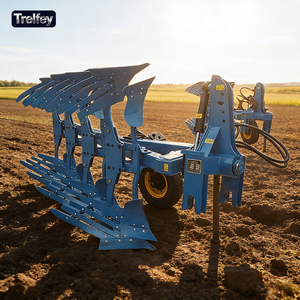 Charrue agricole multifonction réglable pour la préparation des lits de semence avec nettoyage des ridelles - Product Image 1