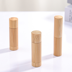 Mini tube de <span class=keywords><strong>bambou</strong></span> écologique de 5g rouge à lèvres naturel baume à lèvres en bois et brillant à lèvres emballage <span class=keywords><strong>tubes</strong></span> en plastique vides - Product Image 4