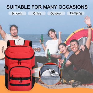Custom Luxury White Multifunctional 40L Waterproof Oxford Adult <b>Lunch</b> <b>Bag</b> Ice Cooler Picnic Insulated <b>Bag</b> <b>Backpack</b> - Product Image 6