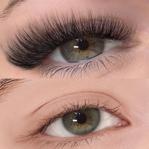 Extensions de <span class=keywords><strong>Cils</strong></span> Cachemire Vison Haute Qualité Pose Facile Volume Russe <span class=keywords><strong>Cils</strong></span> Noir Mat Effet Velours <span class=keywords><strong>Cils</strong></span> Individuels - Product Image 3