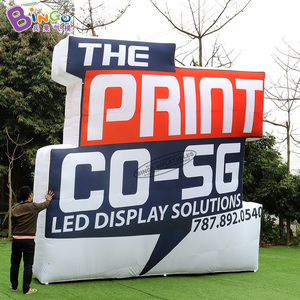 Panneau publicitaire gonflable personnalisé, lettres géantes gonflables, logo LED, lettres gonflables pour la décoration d'événements - Product Image 5