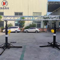 Torre Elevadora de Manivela para Altavoces Line Array y Luces de Escenario, con Pantalla LED de 6M, Capacidad de Carga de 250KG, Resistente, Venta al por Mayor