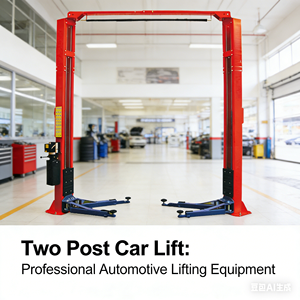 Lève-voiture hydraulique automobile |   Moteur électrique/hydraulique 4 tonnes Hauteur de levage 1850 mm |   Certification CE pour les ateliers de réparation automobile - Product Image 1