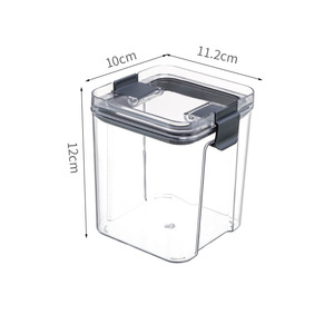 Réservoir de stockage en plastique transparent de qualité alimentaire pour les collations sèches - Product Image 4