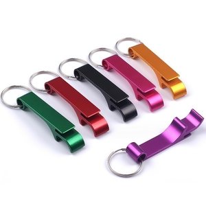 Giá rẻ tùy chỉnh nhôm mở chai Keychain xúc tiến Bán buôn giá rẻ Móc chìa khóa mở chai khắc mở chai cho món quà - Product Image 1
