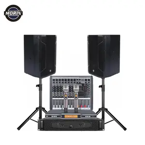 Kotak Speaker Peralatan Musik DJ 12 Inci, Pengeras Suara 350 Watt Profesional Audio PA Sistem Suara