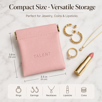 Pochette de rangement auto-fermante à clip pour câbles et écouteurs, trousse de maquillage en PU, mini sac portable pour rouge à lèvres et cosmétiques, usage domestique