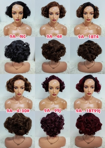 Promotion Letsfly : Perruques Bob 4x4 Lace Closure 12 pouces, Cheveux Humains Vierges 9A, Ondulation Lâche, 210g, Brun Chocolat, Effet Rebondissant, Densité 200% - Product Image 5