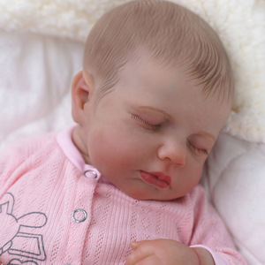ตุ๊กตา <span class=keywords><strong>Loulou</strong></span> Bebe สำหรับเด็ก,ตุ๊กตาเด็กแรกเกิดเหมือนจริงเด็กเกิดใหม่ขนาด20นิ้ว - Product Image 6