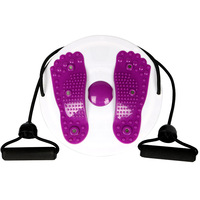 Appareil de fitness à corde pour la maison et le bureau, machine de torsion de la taille pour le remodelage corporel féminin, disque amincissant mécanique en plastique