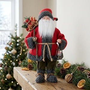 Meilleure Vente Papa Noël Noël Maison Premium Grands Ornements de Noël Accessoires Logo Personnalisé - Product Image 1