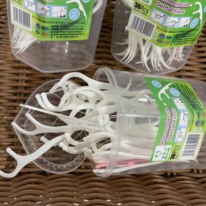 Fil dentaire en boîte en forme de cœur R207 (30 pièces) : Fil dentaire, cure-dents à fil dentaire, cure-dents. Prix de gros de 1 yuan directement de la rue - Product Image 2