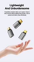 Adaptor Thunderbolt 4 Grosir Pabrik 40Gbps USB4 Tipe C Konverter Video 8K untuk Laptop MacBook Pro