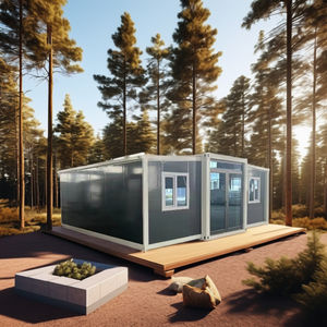 Kit Casa à faible coût extensible 20 pieds et 40 pieds Kit de maison conteneur préfabriqué petite maison d'expédition modulaire pour une utilisation en plein air dans les hôtels - Product Image 5