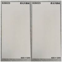 Carreaux de sol en porcelaine satinée mate douce 600x1200 anti-salissure pour le marché africain, exportés de Foshan
