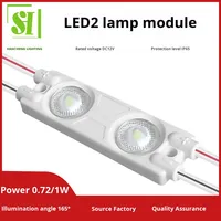 Module LED SMD 12V 1W haute luminosité, étanche, pour enseignes lumineuses extérieures, lettres lumineuses, moulé par injection, fabriqué en Chine