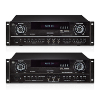 Amplificateur de salle de karaoké YINBOEAR BK-350 B 350W avec son surround USB/audio haute résolution pour utilisation professionnelle avec un mixeur de karaoké