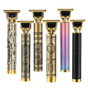 Tondeuse à cheveux électrique T9, étanche IPX7, corps métallique, longueur réglable, utilisation domestique et pour animaux de compagnie - Product Image 3