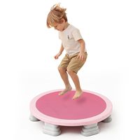Trampoline à bungee réglable pour enfants, usage domestique, fitness, sports, extérieur et intérieur