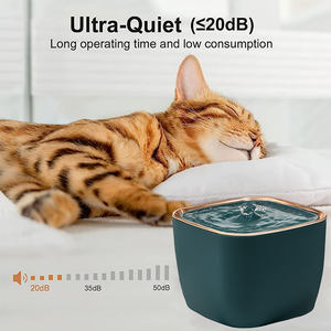 Distributeur d'eau silencieux USB pour chats, grande capacité 3L, avec filtre à recirculation automatique, vente en gros - Product Image 3