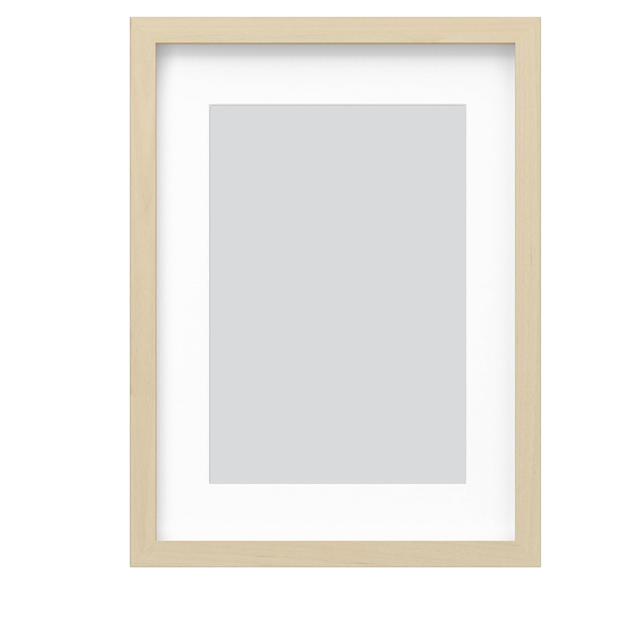 Multi-scene Wooden Photo Frame Minimalist Light Solid Wood Picture Frame for Wall Tabletop Display