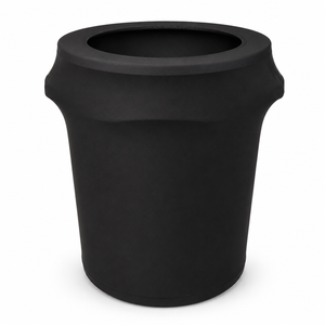 Printed Garbage Can Cover Stretch Fabric Trash Bin Cover for Corporate Events Promotional Displays and Wholesale - Product Image 1