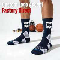 Chaussettes de compression de basketball Pro Elite automne, personnalisables avec lettres, pour jeunes, pour les matchs sur terrain, antidérapantes, avec support de talon durable en silicone