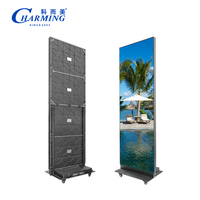 Pantalla LED Plegable P2.5 para Interiores, a Todo Color, Precio Competitivo, Venta Directa de Fábrica, Pantallas LED de Pie