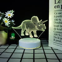 Lampe de nuit Anime avec prise universelle ou USB, décoration de chambre Kawaii, mini art mural, décoration de bureau, table de chevet