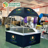 Ventes chaudes : Kiosque extérieur 3x3m, tente de stand, dôme, comptoir pour la vente de nourriture, événement publicitaire, promotion, tente de marque, kiosque, tente