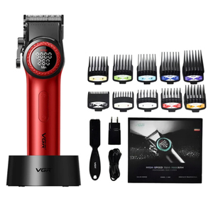 VGR V001 Oferta Especial Cortadora <span class=keywords><strong>de</strong></span> <span class=keywords><strong>Pelo</strong></span> 9000RPM Herramientas Profesionales para Salón <span class=keywords><strong>de</strong></span> Peluquería VGR Cortadora <span class=keywords><strong>De</strong></span> <span class=keywords><strong>Pelo</strong></span> Velocidad Ajustable para Barbero - Product Image 2