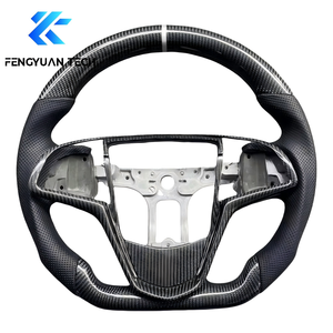Volante de Fibra de Carbono Forjado para <span class=keywords><strong>Cadillac</strong></span> <span class=keywords><strong>Cts</strong></span> v Ats Ct5 Xt6 Ct4 <span class=keywords><strong>Cts</strong></span>-v <span class=keywords><strong>3.6</strong></span> F1 Srx STS XTS Escalade Coupe 2016 2008 2004 - Product Image 4