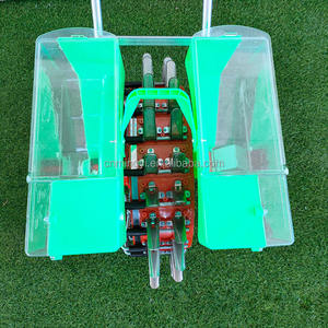 Semoir à maïs manuel avec double seau / Semoir à blé avec applicateur d'engrais Semoir à main portable - Product Image 4