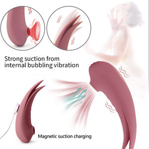ขายส่งของเล่นผู้ใหญ่ซิลิโคนกันน้ำ ปลอดสาร BPA พร้อมระบบสั่นดูด ผลิตจากโรงงานโดยตรง - Product Image 4