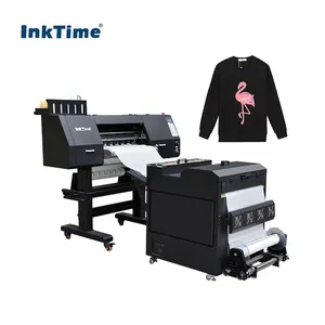 열전달 티셔츠 인쇄 애완 동물 필름 비닐 흰색 잉크 제트 기계 공급 60cm 디지털 잉크젯 DTF 프린터