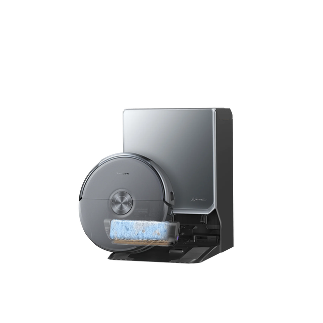2026 All-in-One Robotic Vacuum NaviMind Pro Autonomous System Hands-Free Whole House Deep Cleaning HEPA Filter Wet/Dry