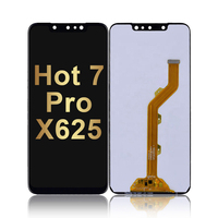Precio justo teléfono móvil Lcds para Infinix HOT 7 8 10 12 20s 20i 30 30I pro X625 Play NFC Lite pantalla Original