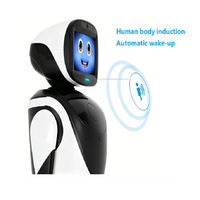 Robot Commercial Interactif Polyvalent Homme-Machine pour Chant et Danse Rythmique, Automatisation de Magasin de Détail Sans Personnel