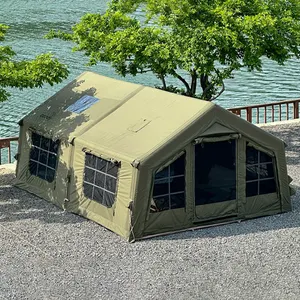 Tente de maison gonflable extérieure en tissu Oxford fabriquée en Chine tente gonflable de glamping de luxe personnalisée imperméable