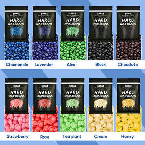 Tẩy lông tại nhà 100g đậu sáp cứng để tẩy lông không đau cho mặt lông mày trở lại vùng bikini ngực chân - Product Image 6