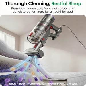 Aspirateur Cyclonique Léger 600W à Moteur Sans Balais, Portable, sur Batterie, pour Poils d'Animaux/<span class=keywords><strong>Tapis</strong></span>/Sols, Voiture et Maison - Product Image 4