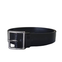 Ceinture pour homme en cuir véritable de luxe, de marque, avec boucle à ardillon en alliage, longueur 115 cm, couleur personnalisable